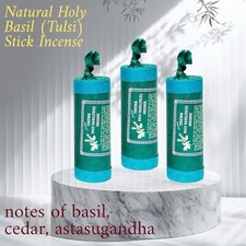 Lamatar1 Tibetan Ancient Holy Basil Stick Incense Set Of 3 Handmade In Nepal picture