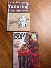 Vintage Sewing Book Lot Better Homes Tailoring Suits Coats 1966 Simplicity 1973 picture