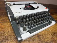 Nice Serviced 1977 Olympia SF Vintage Ultra-Portable Typewriter picture