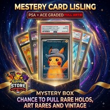 FULL ART ONLY - PSA + ACE Pokémon Mystery Slab Graded Card picture