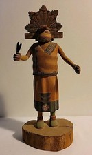 Hopi Kachina Butterfly Maiden-Carving - Signed Raphael Jose jr. 