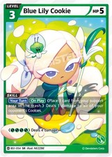 Blue Lily Cookie (BS1-054) SR Super Rare Cookie Run TCG Single Card picture