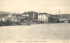 Behobie Les Rives de la Bidassoa côté espagnol Spain Postcard picture