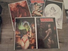🌟Vampirella Variant Lot: Exclusive Foil, Virgins, Ratios, Halloween Horror 🌟 picture