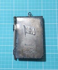 HAMBURG AMERICA LINE SS AMERIKA QUALITY SOUVENIR MINI NOTE PAD & PENCIL C-1940's picture