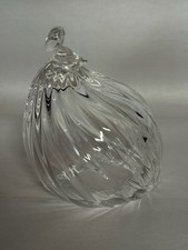 Mint 20th C. Signed Steuben Crystal Quail Sculptural Paperweight Donald Pollard picture