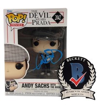 Anne Hathaway Signed Autograph The Devil Wears Prada Funko Pop 2042 Beckett Bas picture