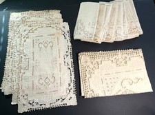 Vintage Madeira Richelieu Cutwork 1 table runner 7 placemats 12 napkins picture