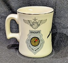 Vintage USAF Weapons School Mug E-3G Sentry (AWACS) 965th AACS Texas Tea Cup MSC picture