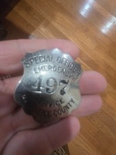 Vtg Obsolete special officer emergency Allegheny county picture