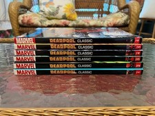 Marvel Deadpool Classic Volumes 1 - 6 Softcover Book Lot picture