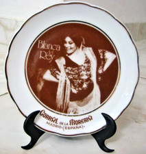 BLANCA DEL REY ~ PLATE ARTE MADRID SPANISH FLAMENCO DANCER picture