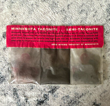 Vintage Minnesota Taconite and Iron Ore Sample Pack, from Iron Range picture