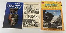 Lot 3 History of Israel & Galilee Tours Vintage Brochures Information Ephemera picture