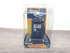 Doctor Who Tardis Glass Ornament Christmas BBC Blue Police Public Call 4.25