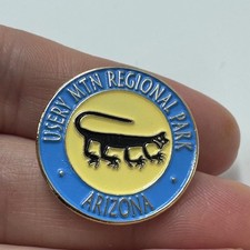 Rare Usery Mountain Regional Park Arizona Wildlife Lapel Pin Souvenir picture