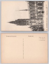 Caudebec-en-Caux Notre-Dame Church Vintage Postcard Levy et Neurdein picture