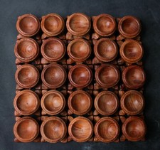 10pcs 25mm 10PCS 30mm INNER diameter Rosewood Stand for Sphere&Egg picture
