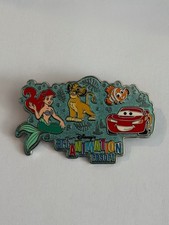 Ariel Simba Nemo Lightening McQueen Disney's Art of Animation 2018 Disney Pin H7 picture
