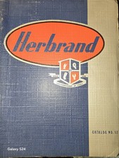 ORIGINAL 1941 HERBRAND VAN CHROME TOOLS CATALOG BOOK 52 w/factory price list picture