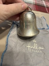 1974 Halls Sterling Silver Annual Bell Christmas Ornament  picture