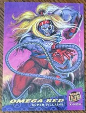 OMEGA RED #61 Mutant 1994 X-Men Fleer Ultra Marvel Collector Card Super-Villain picture