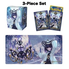Pokemon Center Japan Gwynn Mega Chandelure Complete 3-Piece Set picture