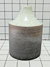 Vintage IGA Ware Vessel Pottery Pot Japan with Paper Unknown Artist Marked picture