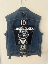 Gay Motorcycle/ Levi’s Vest Back Patch and more One Direction Gay Pride size 44 picture