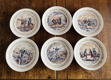 Set 6 Authentic Limoges Collector Plates Henri d’Arceau Lafayette Revolutionary picture