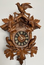 Large Antique Black Forest Cuckoo Clock picture