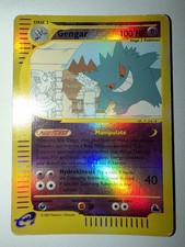 Gengar 10/144 Pokemon Skyridge Reverse Holo Foil Rare Vintage WOTC 2003 HP picture