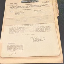 WWII US Army Document Group 1943-1945 611th Ordnance BAM Bn ETO Special Orders picture