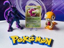 Pokémon TCG Meganium Mysterious Treasures 13/123 Cosmos Holo Rare 2007 NM/LP UK picture