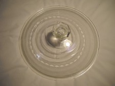 	 Vintage Griswold Glass Skillet Cover With 12” Inch Edge O.D. picture
