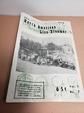 The North American Live Steamer- 1956- Magazine Volume 1 No. 7  Rare picture