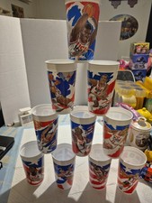 Set Of 10- McDonalds 1994 USA Basketball Dream Team 2 Collector Cups  picture