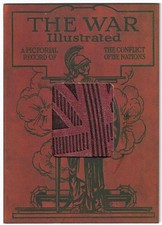 1914 The War Illustrated Cover Cut Relic Card #W1-1. Cult Stuff 2014 picture