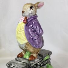 Old Mr Bunny Musical Figurine, Schmid, Beatrix Potter, Japan ❤️ picture