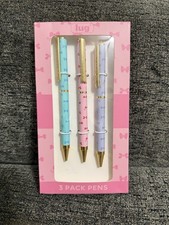 Lug Pens 3pk Ballpoint Bows picture