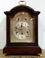 Antique Junghans Quarter Hour Westminster Chime Bracket Clock 8-Day, Key-wind picture