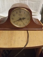 Vintage Herschede Camargo Model 850 Electric Mantel Clock - PARTS OR REPAIR picture
