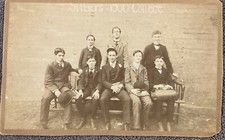 1900 St Peters College Group Photo Boys With Bowler Hats And Books picture