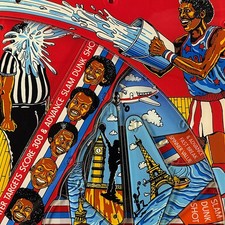 Bally Harlem Globetrotters Pinball Machine Playfield Plastic Set NOS picture