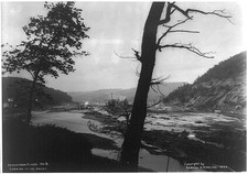 Johnstown Pennsylvania USA 1889 Johnstown Flood Looking Up the Valley picture