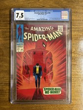 AMAZING SPIDER-MAN #50 - CGC 7.5 - 1st Kingpin - John Romita - Stan Lee - 1967 picture