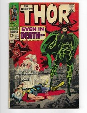 Thor 150 1968 Marvel Comics VG+ 4.5 1st Hela Cover Loki Balder picture