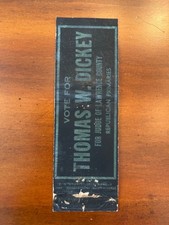 Thomas W. Dickey Judge Lawrence County Republican Primaries Political Ephemera picture