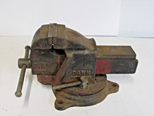 Vintage DAWN 3 1/2   Vise Adjustable  Original Condition - Works Good picture