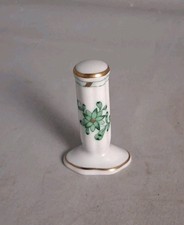 Vintage Herend Hungary Green Chinese Bouquet Ring Holder EXC. picture